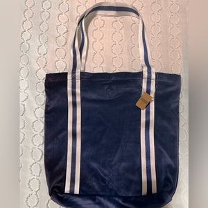 Victoria’s Secret / Pink tote bag in navy blue.
